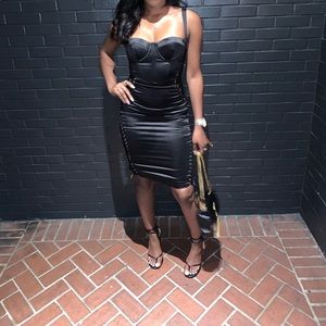 House of CB Black Dress